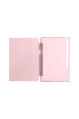 Apple Apple iPad Pro 13 2024 Kılıf Kalemlikli Hugo Tablet Kılıfı - Rose Gold Diğer
