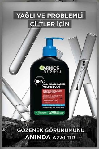 Garnier Saf & Temiz Siyah Nokta Karşıtı Temizleyici 250 ML
