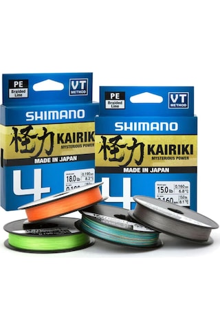 Shimano Kairiki Yeni Seri 8x Steel Grey 300m İp Misina Made In Japan 0,19 Mm 0,19 Mm