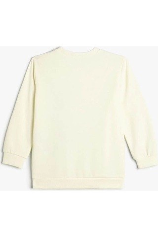Koton Erkek Çocuk Sweatshirt Ekru 4skb10403tk 24yy59001601 Y5915
