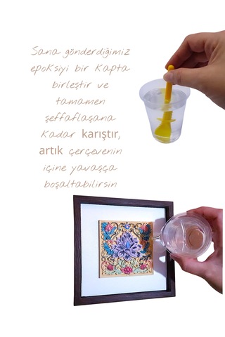 Lotus Boyama Epoksi Hobi Seti ,kendi Sanat Eserini Kendin Yap....