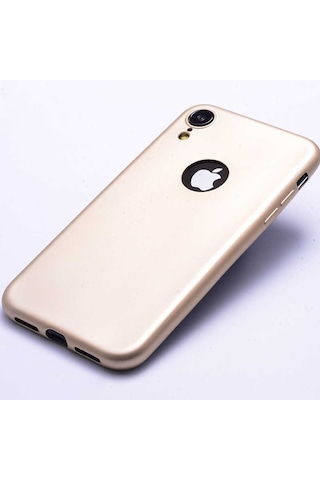 Apple Uyumlu iPhone Ekılıf Xr 6.1 Kılıf Mat Soft Premier Silikon Kapak Kırmızı
