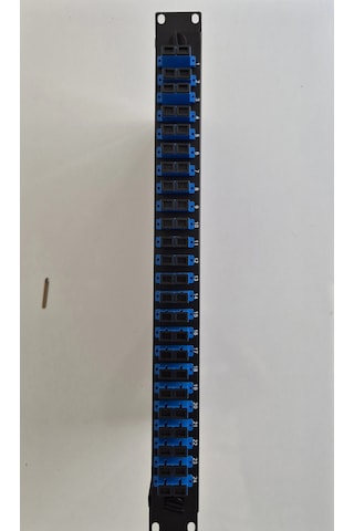 24 Port Fiber Optik Upc Patch Panel Set
