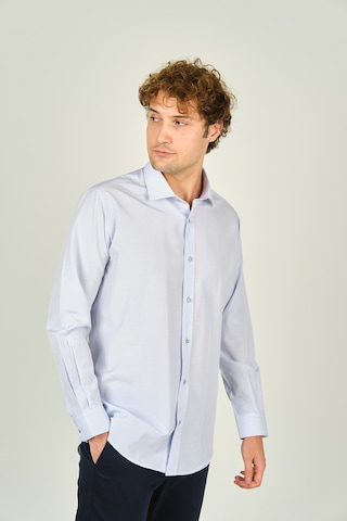Figs Erkek Slim Fit Uzun Kollu Pamuklu Gömlek 0017 Açık Mavi Açık Mavi