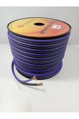 Edison 12ga Bass Ve Hoparlör Kablosu Amfi Kablosu 12ga 5 Metre