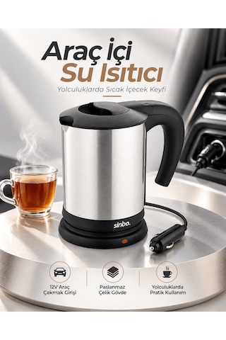 Uzun Yol Ve Seyahatlerde Kullanıma Uygun 12v Araç Çakmak Girişli