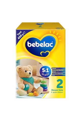 Bebelac 2 Devam Sütü 6-9 Ay 400 G