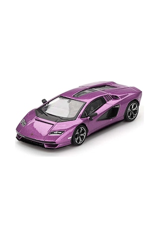 Mini Gt 865 1/64 Lamborghini Countach Lpı 800-4 Viola 30th - Blister Paket Mgt00865-bl