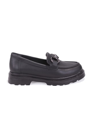 Dagoster Dza07-90830 Siyah Günlük Loafer Kadın Ayakkabı