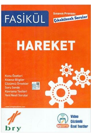 Birey Yayınları Fasikül Fizik Hareket 2021-2022