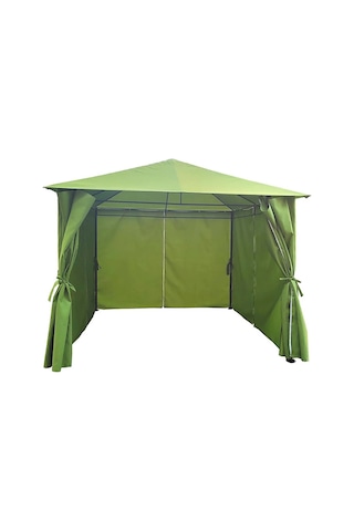 Store Yeşil Gazebo 3x3 Çardak Tente Gölgelik