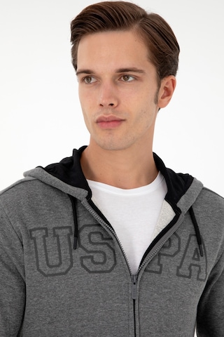 U.s. Polo Assn. Erkek Antrasit Melanj Sweatshirt 50295172-vr081 Antrasit Melanj
