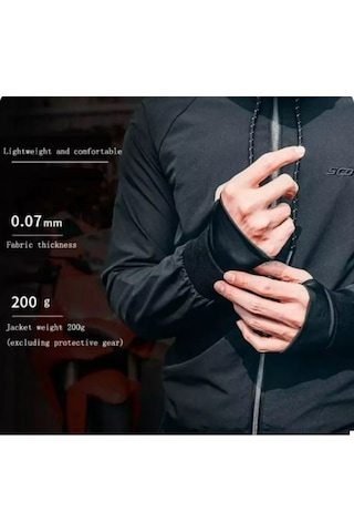 Motoanl Motosiklet Ve Bisiklet Korumalı Jacket Yağmurluk Polyester Stopwater Sertifika Korumalı Mont Camo