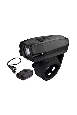 Zozo JY-7027 Usb Şarjlı 400Lm 6 Fonksiyonlu Bisiklet Farı Siyah