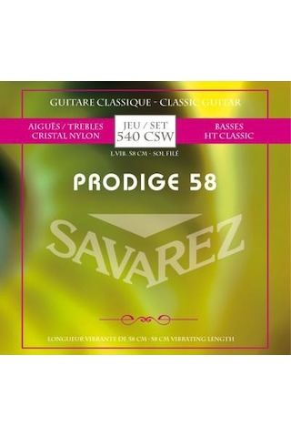 Savarez 540CSW Prodige Set Klasik Gitar Teli