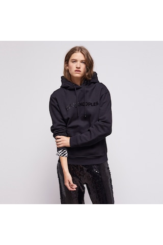 The Kooples Kadın Baskılı Siyah Sweatshırtbaskılıfswe26021k
