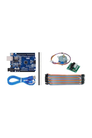 Step Motor İle Hassas Konumlandırma Kiti 28bjy-48 + Arduino - Jumper Kablo