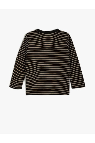 Koton Erkek Bebek Uzun Kollu T-shirt Siyah 5wmb10059tk 25ky59000301 4580 2893451 Siyah