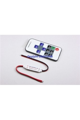 Şerit Led Dimmer Uzaktan Kumanda