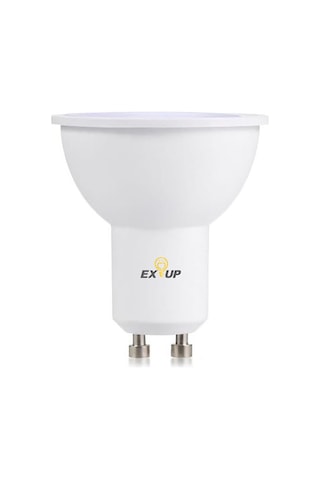 Fosenze Gu10 Tabanlı 7w Led Işık Kaynağı 220-240v 270 Derece 5 Adet 2800-3500k Sıcak Beyaz