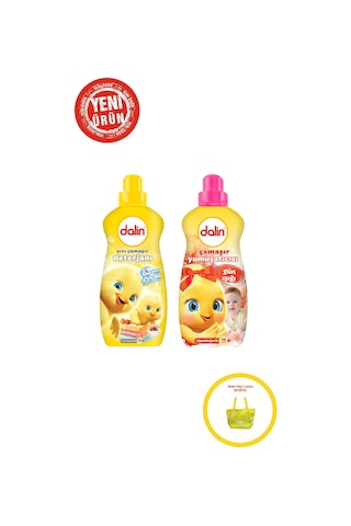 Bebek Deterjanı Ve Yumuşatıcısı Karma Seti Yeni Ürün Çanta Hediyeli 1019 1,44 L