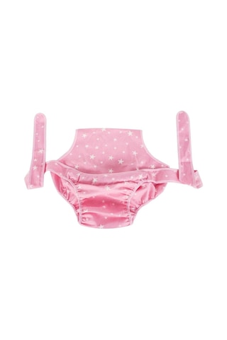 Sevi Bebe Kumaş Mama Sandalyesi Art-152 Pembe Yıldız Çok Renkli