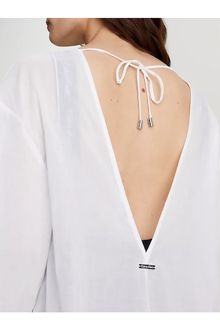 Calvin Klein Calvın Kleın Kadın Elbise Kw0kw02437-ycd Beyaz
