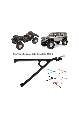Axıal Scx10 Alüminyum Alaşımlı Mavi 1 Set İçin 1/2/3/5 Arka Trigon Destek Çubuğu
