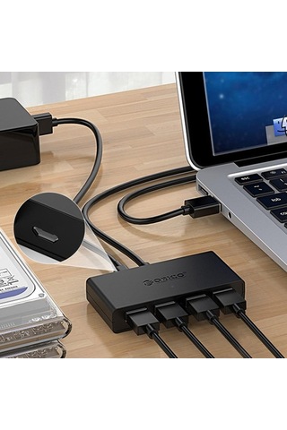 Trendooze Homyl 4 Bağlantı Noktalı Usb3.0 Masaüstü 30cm Kırmızı 30cm