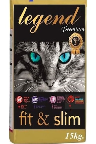 Legend Premium Fit&Slim Gurme Et, Tavuk ve Balıklı Yetişkin Kedi Maması 15 KG Legend Premium Fit&Slim Gurme Et, Tavuk ve Balıklı Yetişkin Kedi Maması 15 KG