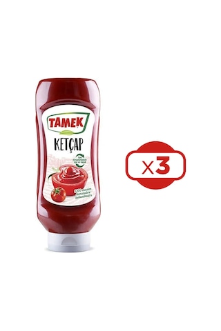 Tamek Ketçap Tatlı 3 x 600 G