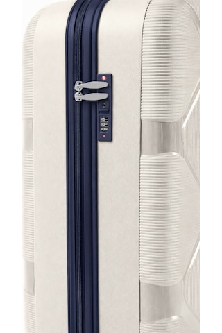 Kabin Boy %100 Polipropilen Valiz Lacivert Bej 6990 Lacivert - Bej