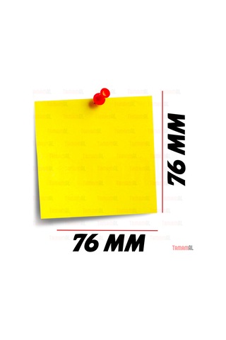 Post-İt (Gerçek Marka) Usa (5X100) 500 Yaprak 76X76Mm Notes