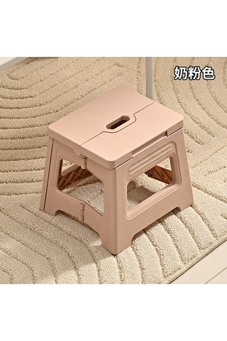 Crosswing Plastik Katlanır Küçük Tabure-beyaz Beyaz