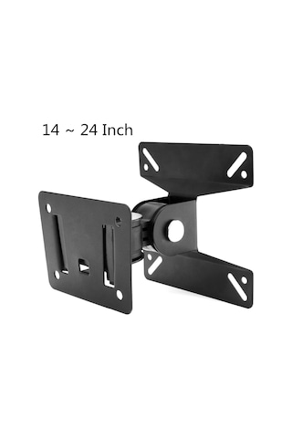 Triline 14 - 24" Uyumlu 15 KG Taşıma Kapasiteli Hareketli LED Monitör&TV Duvar Askı Aparatı