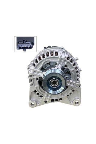 Mahle 24v Alternatör Dinamo 100 A 5 Fiş Soketli Dfm-s-15-l-w Jcb İş Makinası