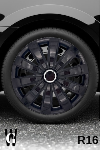 Suziki Sx4 16 İnç Jant Kapağı 4 Adet Siyah S117