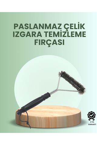 Nrzsnt Barbekü Ve Mangal İçin Tel Izgara Temizleyici Fırça