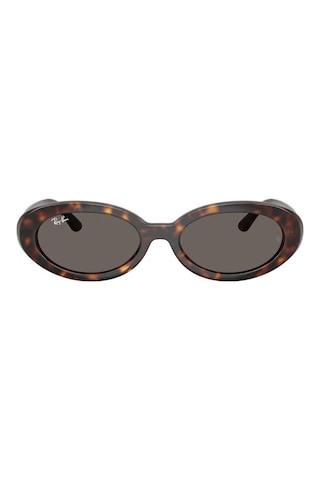 Ray-ban Rb 2223 902b1 54 Kadın Oval Kırçıllı Kahverengi Kemik Güneş Gözlüğü Kahverengi
