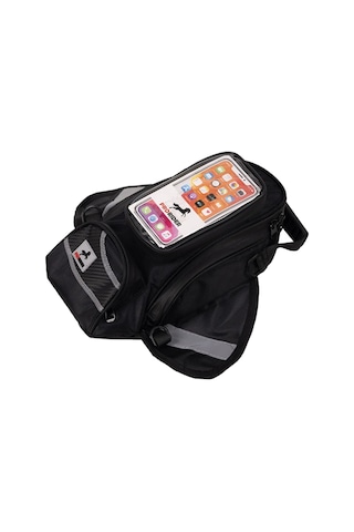 Motosiklet Depo Üstü Çanta Tank Bag Manyetik Impertex Kumaş Telefonluklu Mod Motor Tur Çantası Renkli