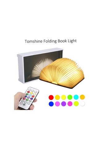 Tomshine Rgb Kitap Lambası 12 Renk Çok Renkli Çok Renkli