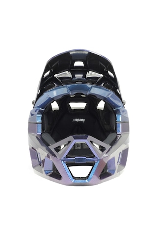 İmpact Stroke Mavi Mor Sefefli 59-61cm L Fullface Bisiklet Kaskı