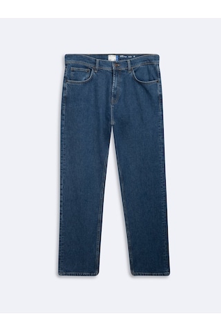 LTB Lıoren Düz Paça Orta Bel Mid Indigo Jean Pantolon