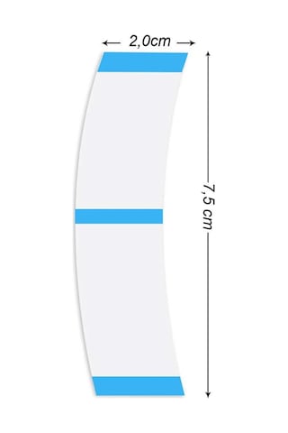 Walker Tape Ultra Hold Mini's Protez Saç Bandı 3/4 X 3 1,90 X 7,62 Cm
