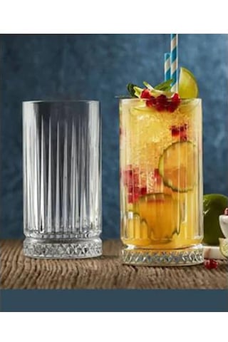 Paşabahçe 520445 Elysia Long Drink 4lü Su Meşrubat Bardağı 365 cc