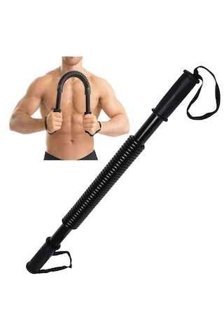 60 Kg Twister Bar - Göğüs Yayı Kol Geliştirici Bükbük Upper Body Chest Expander