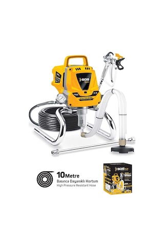 Sgs Havasız Boya Püskürtme Makinesi 1010 Watt 207 Bar Sgs5280