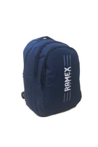 Unisex K.mavi Ramex Sırt Çantası Büyük Boy Seyahat Okul Çantası S Koyu Mavi