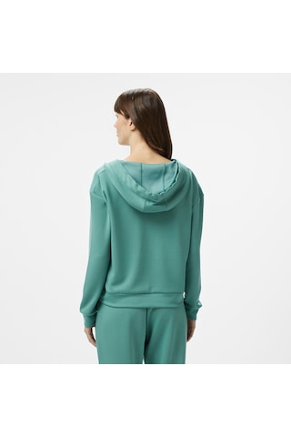 Nautica Kadın Yeşil Regular Fit Kapüşonlu Sweatshirt 026 55k604t Yeşil