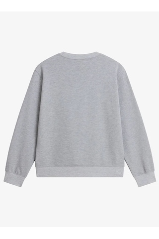 The North Face Nf0a8fxd-cqo Essential Terry Simple Dome Relaxe Kadın Sweatshirt Gri